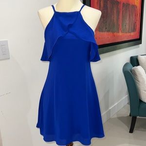 Sally Miller royal blue mini dress
